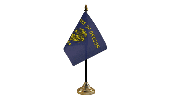 Oregon Table Flags